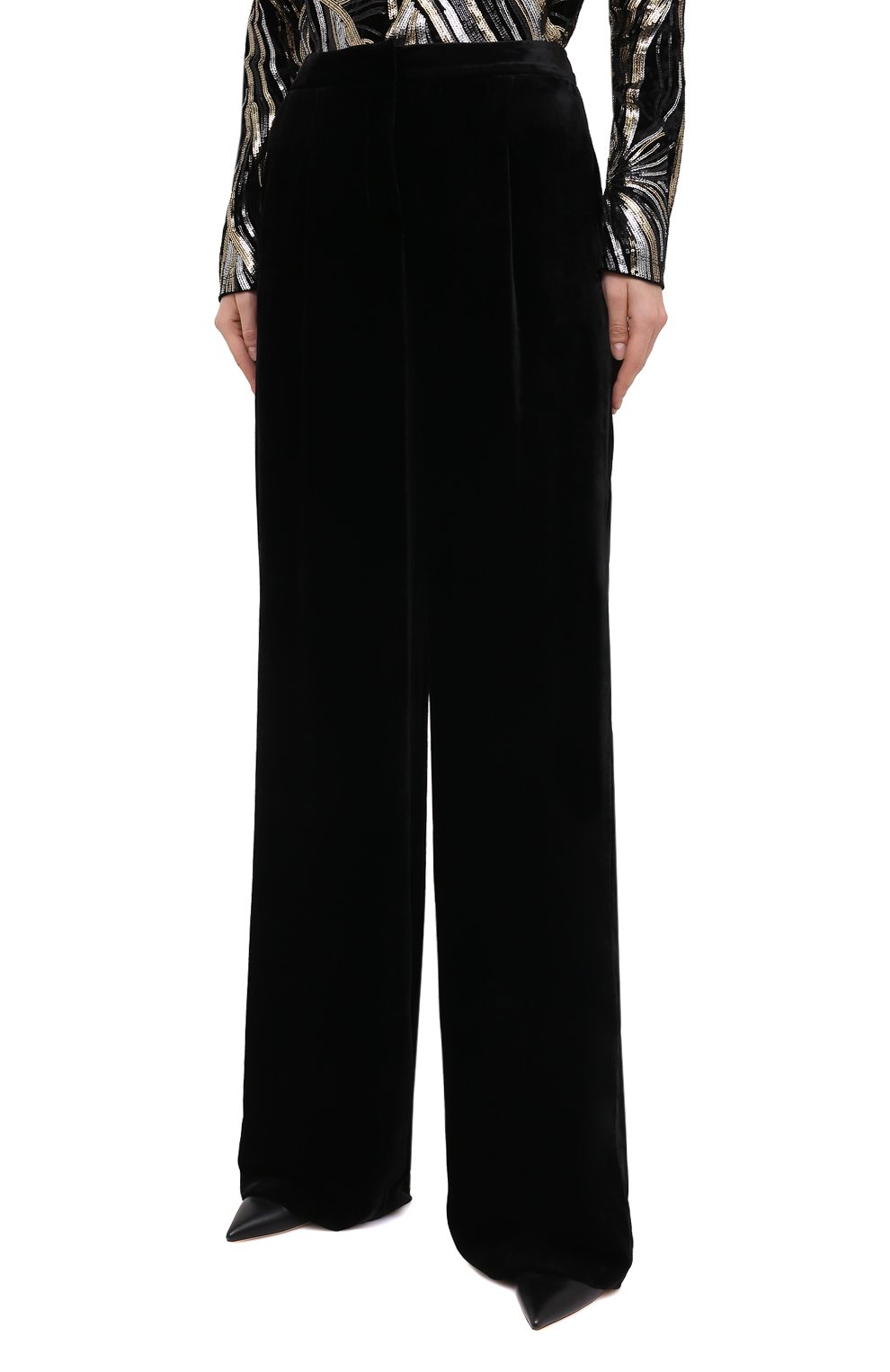 Бархатные брюки ZUHAIR MURAD, арт. TRP20340/VESB003, фото 3