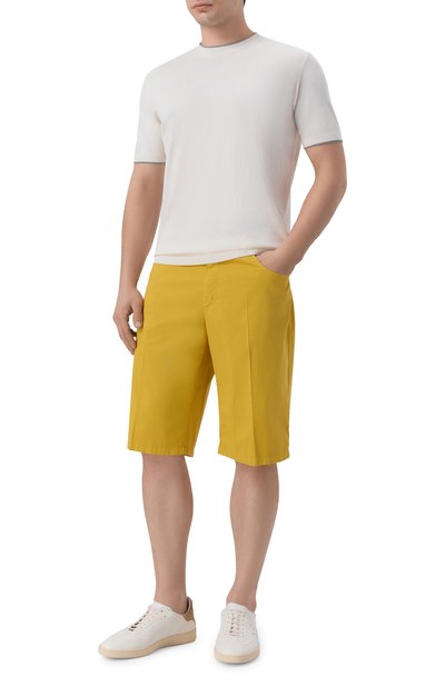 Шорты из хлопка и шелка STEFANO RICCI, арт. M8T6100081/TFANT, фото 2