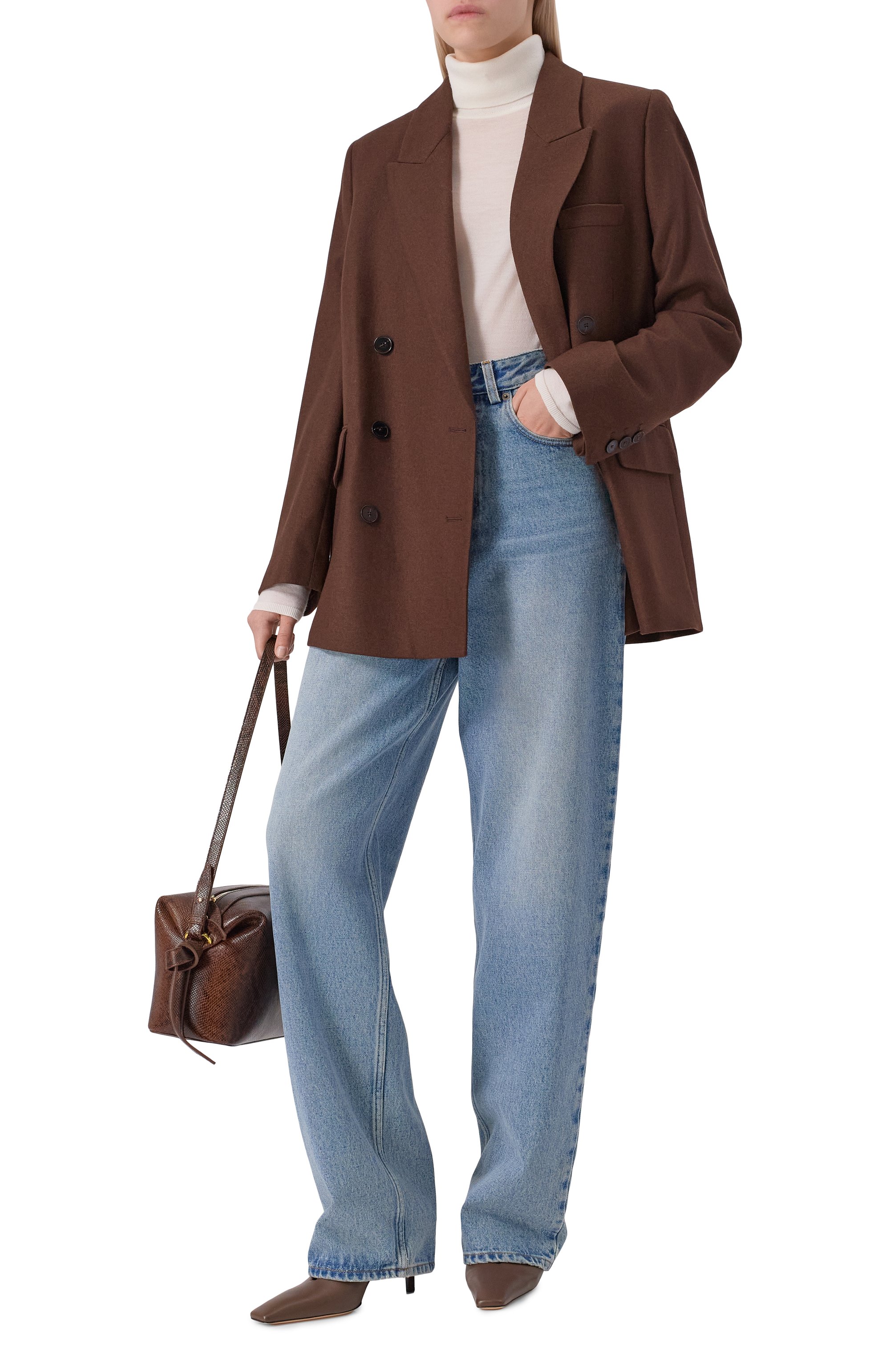 Шерстяная водолазка ХОХЛОМА Х АЛЕНА АХМАДУЛЛИНА, арт. WKT2116, фото 2