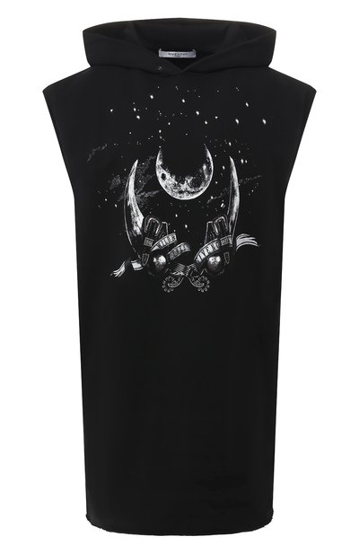 Женское хлопковое платье с капюшоном GIVENCHY, арт. BW20G83Z1F