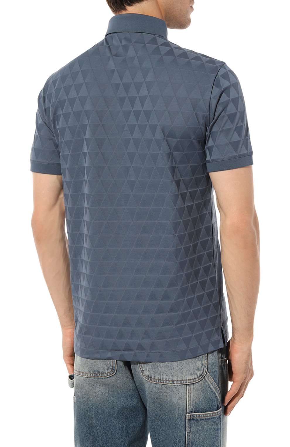 Хлопковое поло EMPORIO ARMANI, арт. 6R1F87/1JGYZ, фото 4