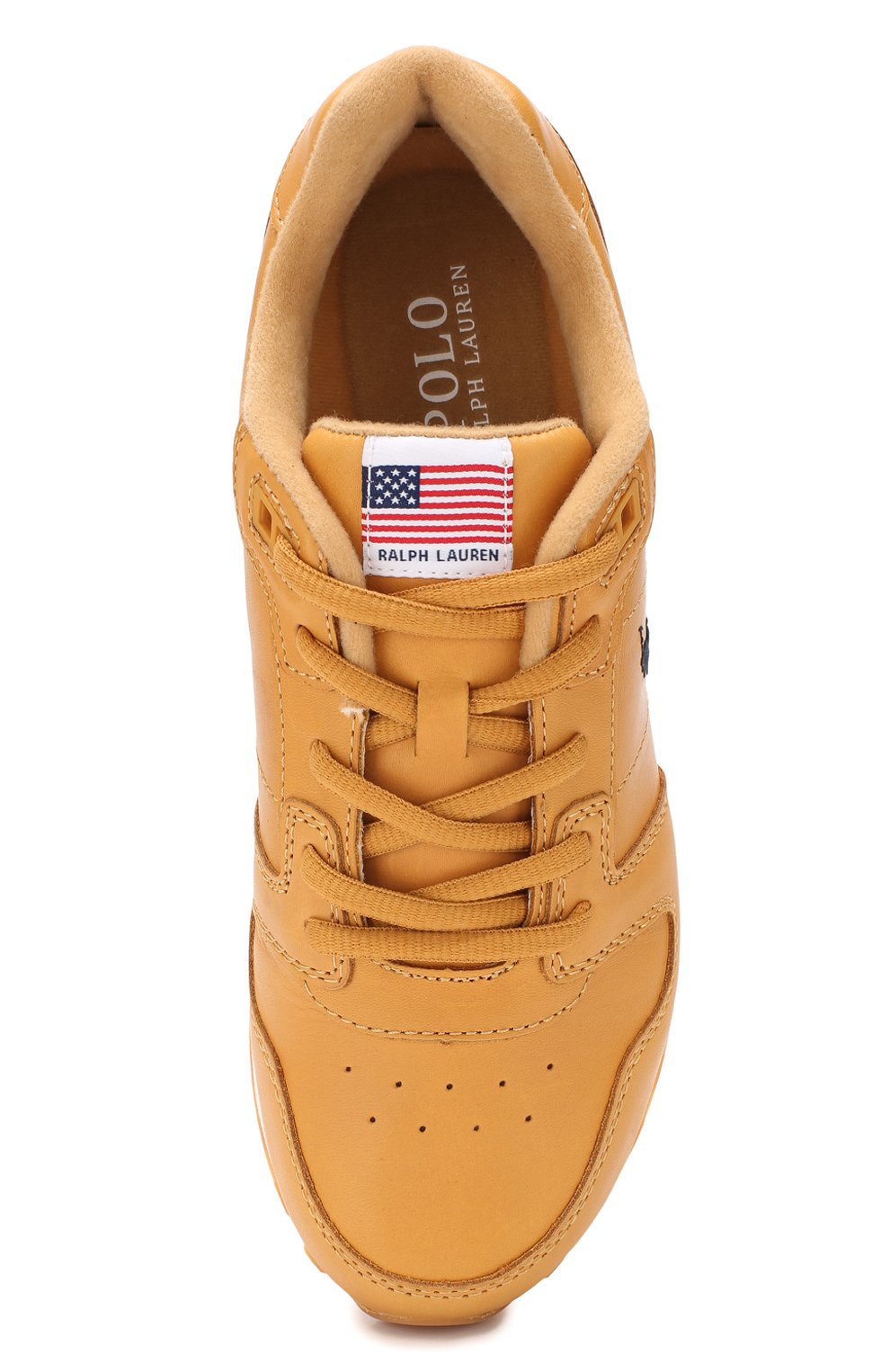 Кожаные кроссовки POLO RALPH LAUREN, арт. 804752873, фото 5