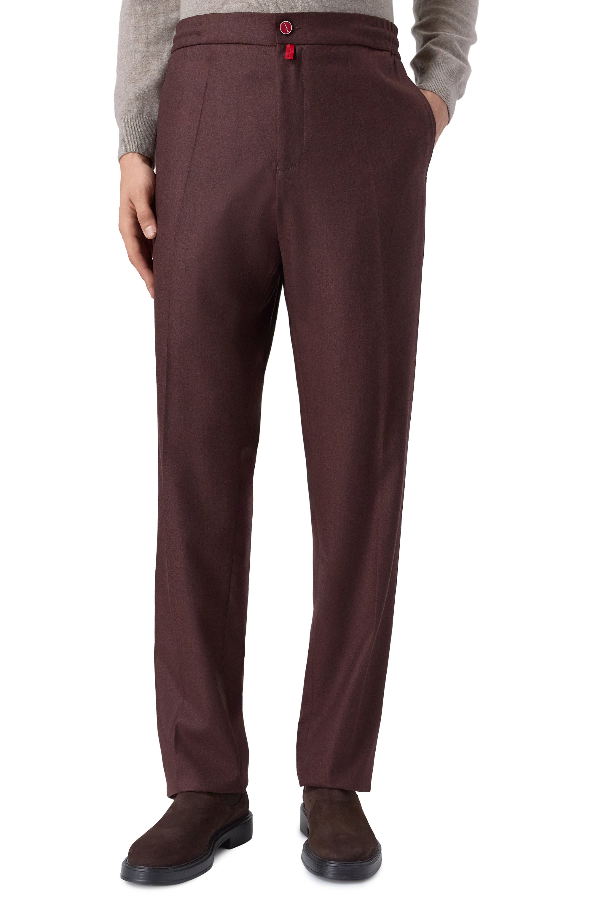 Шерстяные брюки KITON, арт. UPLACRK0171H03, фото 3