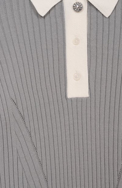 Поло N21 серого цвета по цене 18650 руб., арт. N210DL/N0544, фото 3 Поло N21, арт. N210DL/N0544, фото 3