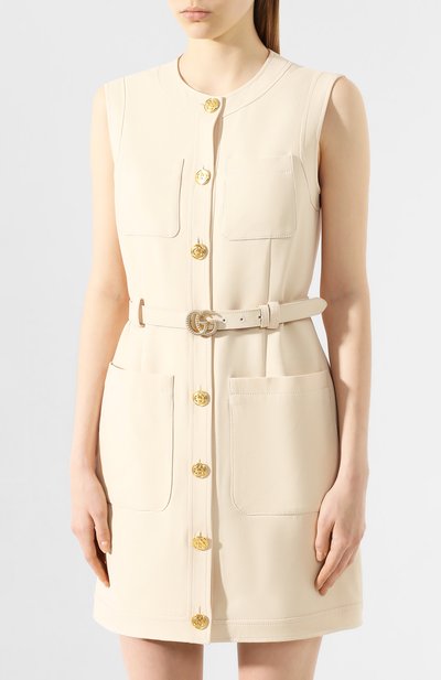 Платье из смеси шелка и шерсти GUCCI, арт. 609245/Z8AH7, фото 3