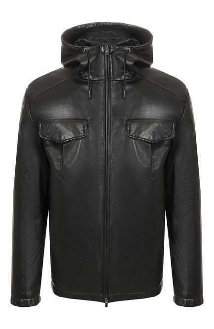 Мужская кожаная куртка MVST, арт. M25.1PM.0003/PL0NGE
