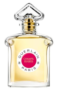 Туалетная вода champs elysees (75ml) GUERLAIN бесцветного цвета, арт. G014322 | Фото 1 (Тип аромата: Цветочный; Региональные ограничения белый список (Axapta Mercury): Не проставлено; Нос: Не проставлено; Тип продукта - парфюмерия: Туалетная вода; Ограничения доставки: flammable)