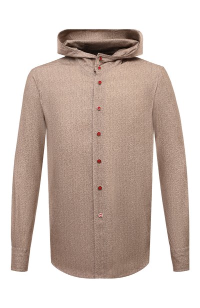 Мужская хлопковая рубашка KITON, арт. UMCMARH0908603