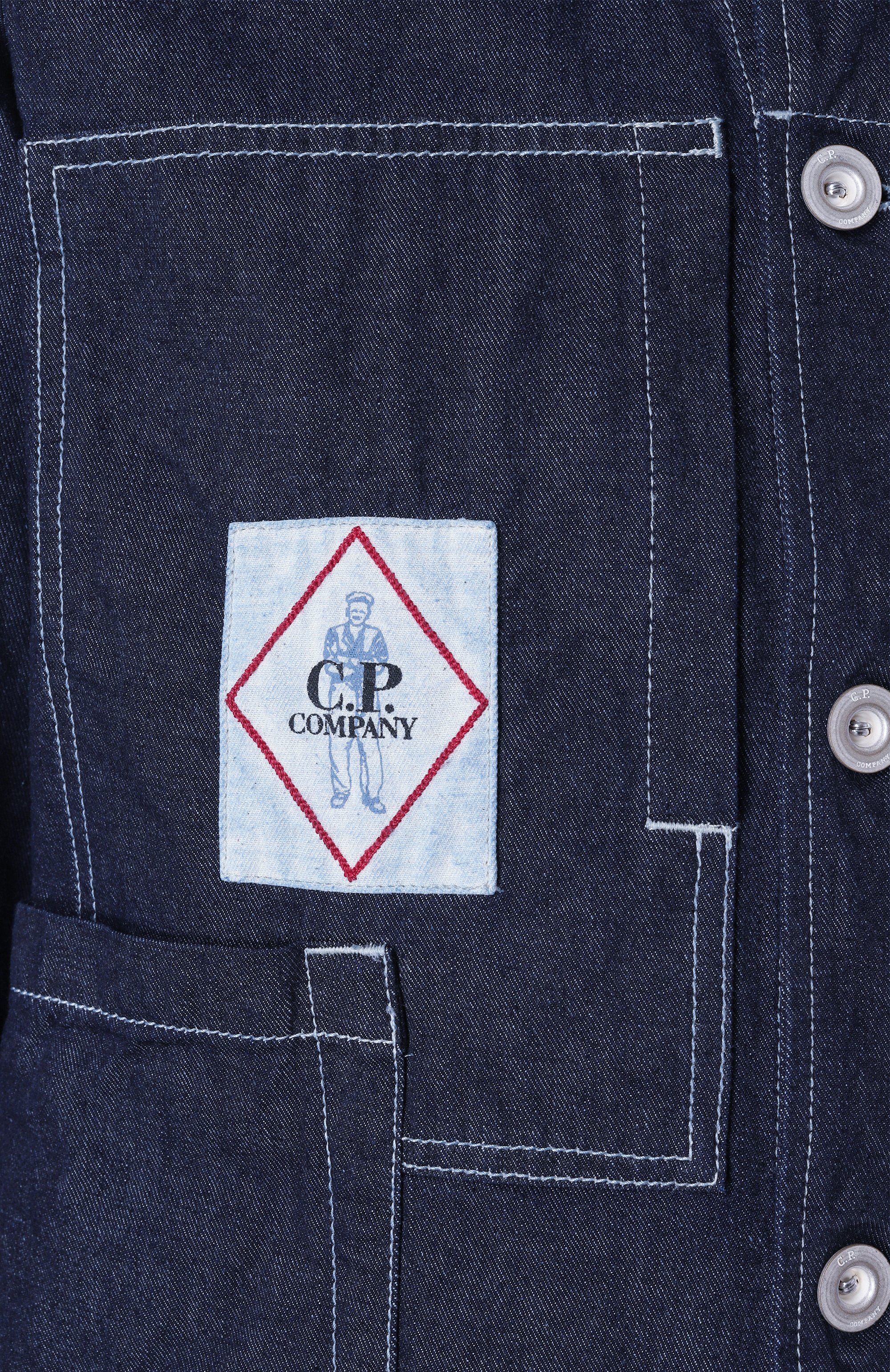Джинсовая куртка C.P. COMPANY, арт. 18CM0W156A110295W, фото 6