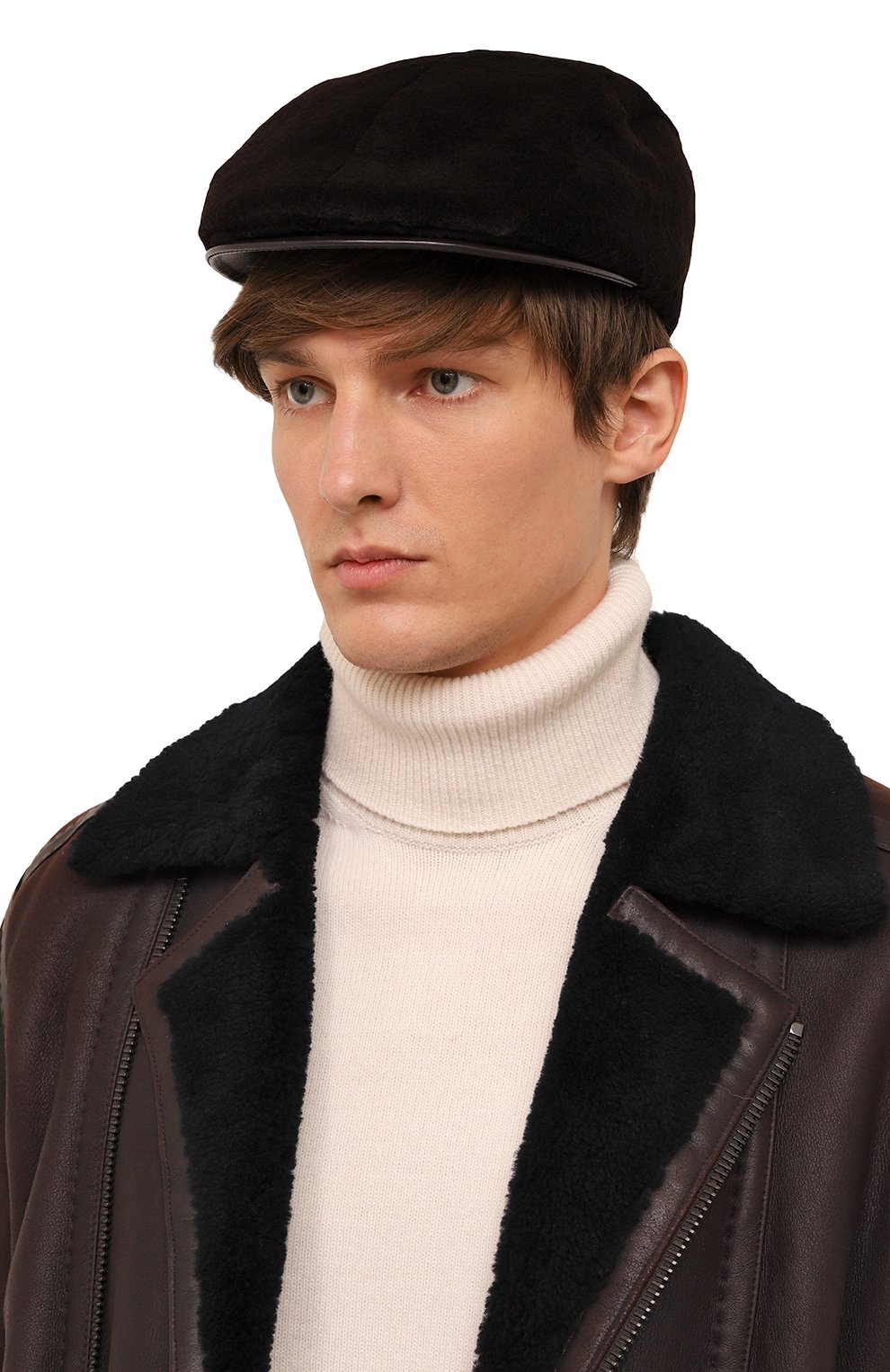 Меховое кепи из норки VICTORIA KUSENKOVA, арт. 350210004220, фото 2