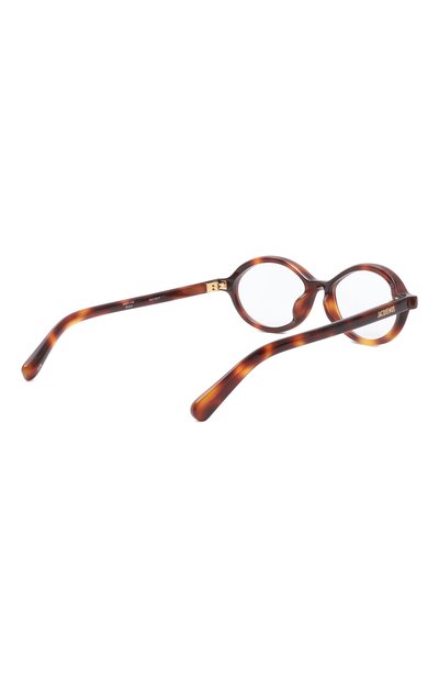 Оправа JACQUEMUS коричневого цвета по цене 26400 руб., арт. JAC123 C20PT, фото 4 Оправа JACQUEMUS, арт. JAC123 C20PT, фото 4