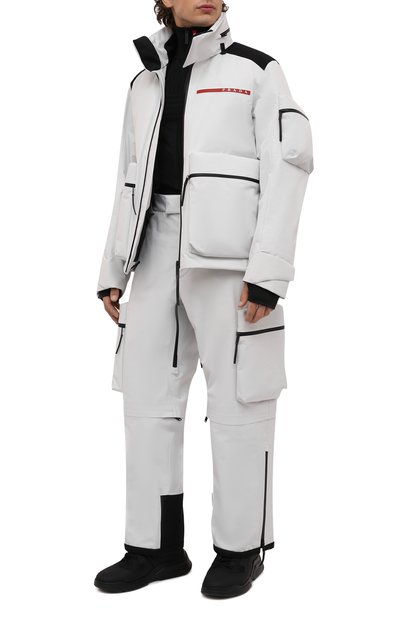 Утепленные брюки PRADA, арт. SPH124-1ZIW-F0K74-202, фото 2