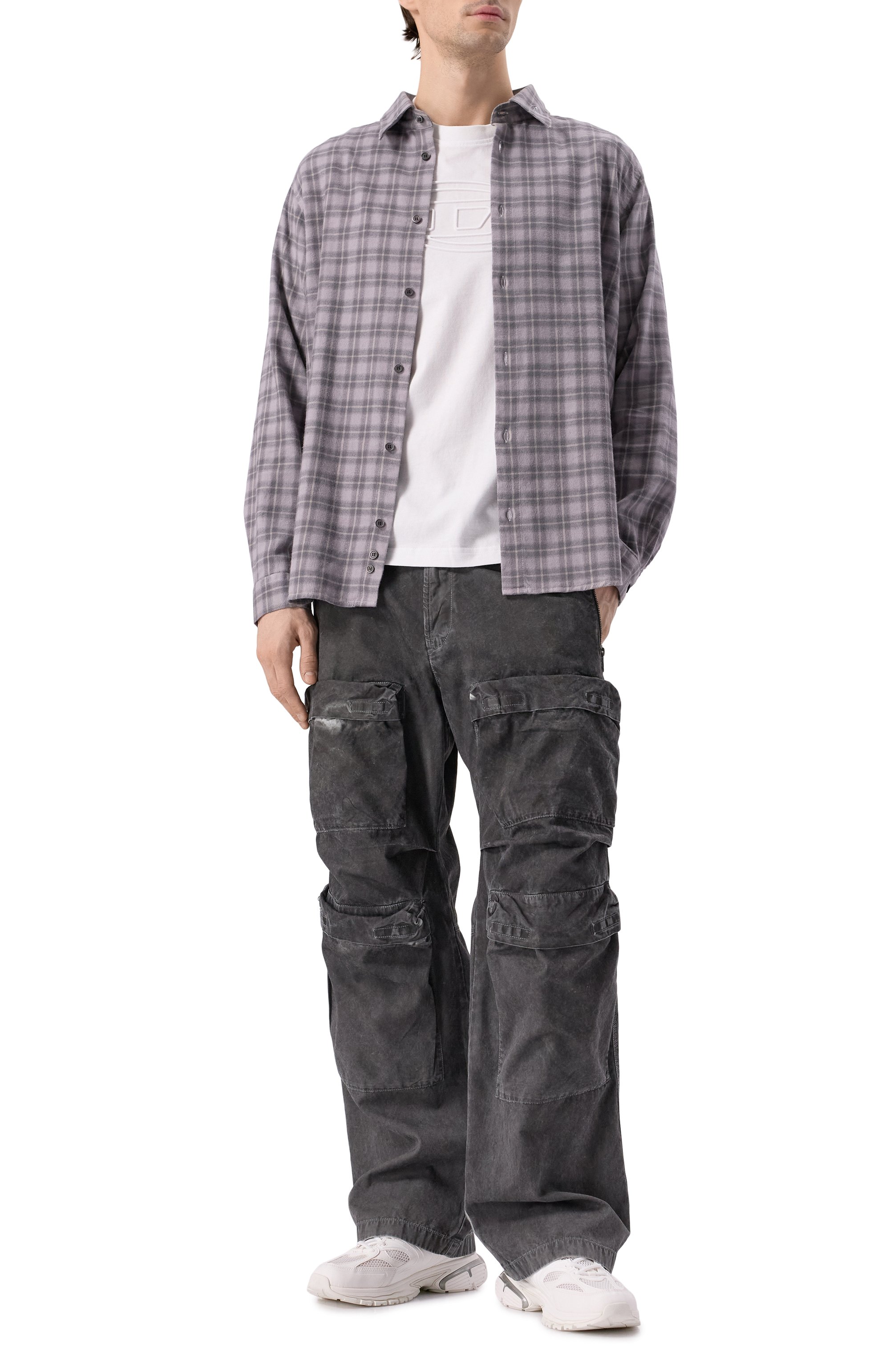 Хлопковая футболка DIESEL, арт. A17402/0NJBM, фото 2