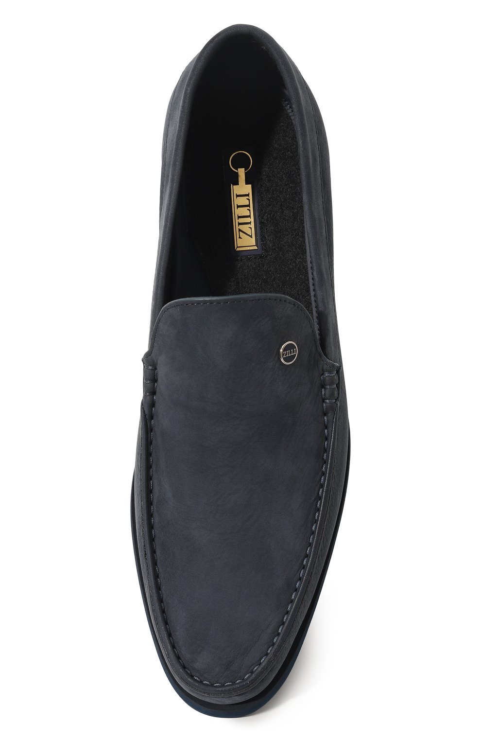 Замшевые лоферы ZILLI, арт. H0051AM1004VMIC01, фото 6