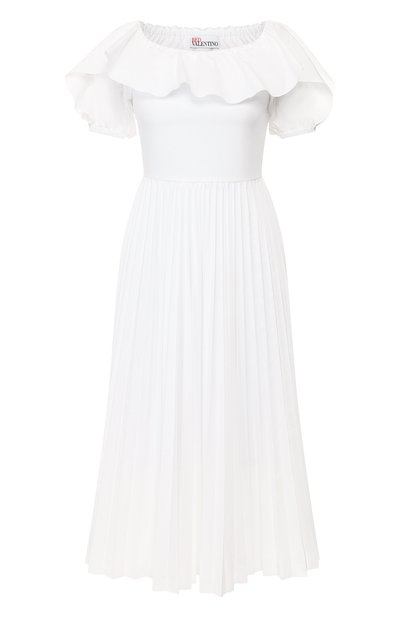Женское хлопковое платье REDVALENTINO, арт. TR0VAM80/LUN