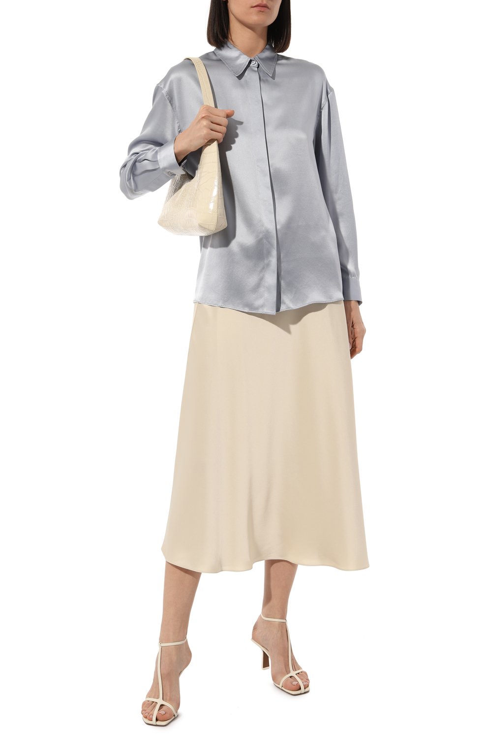 Атласная рубашка JACOB LEE, арт. WSS10823GD, фото 2