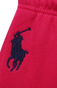 Детские хлопковые джоггеры POLO RALPH LAUREN фуксия цвета, арт. 311854719 | Фото 3 (Материал внешний: Синтетический материал, Хлопок; Материал сплава: Проставлено; Нос: Не проставлено; Девочки Кросс-КТ: Брюки-спорт, Джоггеры-одежда; Ростовка одежда: 18 мес | 86 см, 2 года | 92 см, 4 года | 104 см)