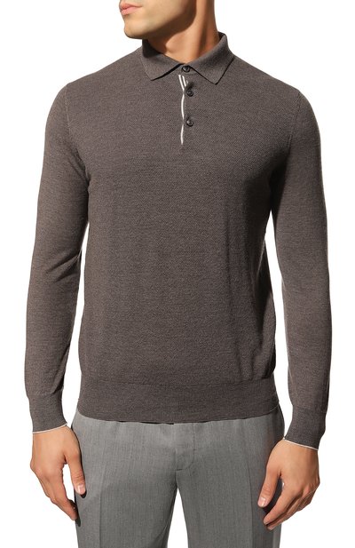 Поло из шерсти и кашемира FIORONI, арт. MK23302C1, фото 3