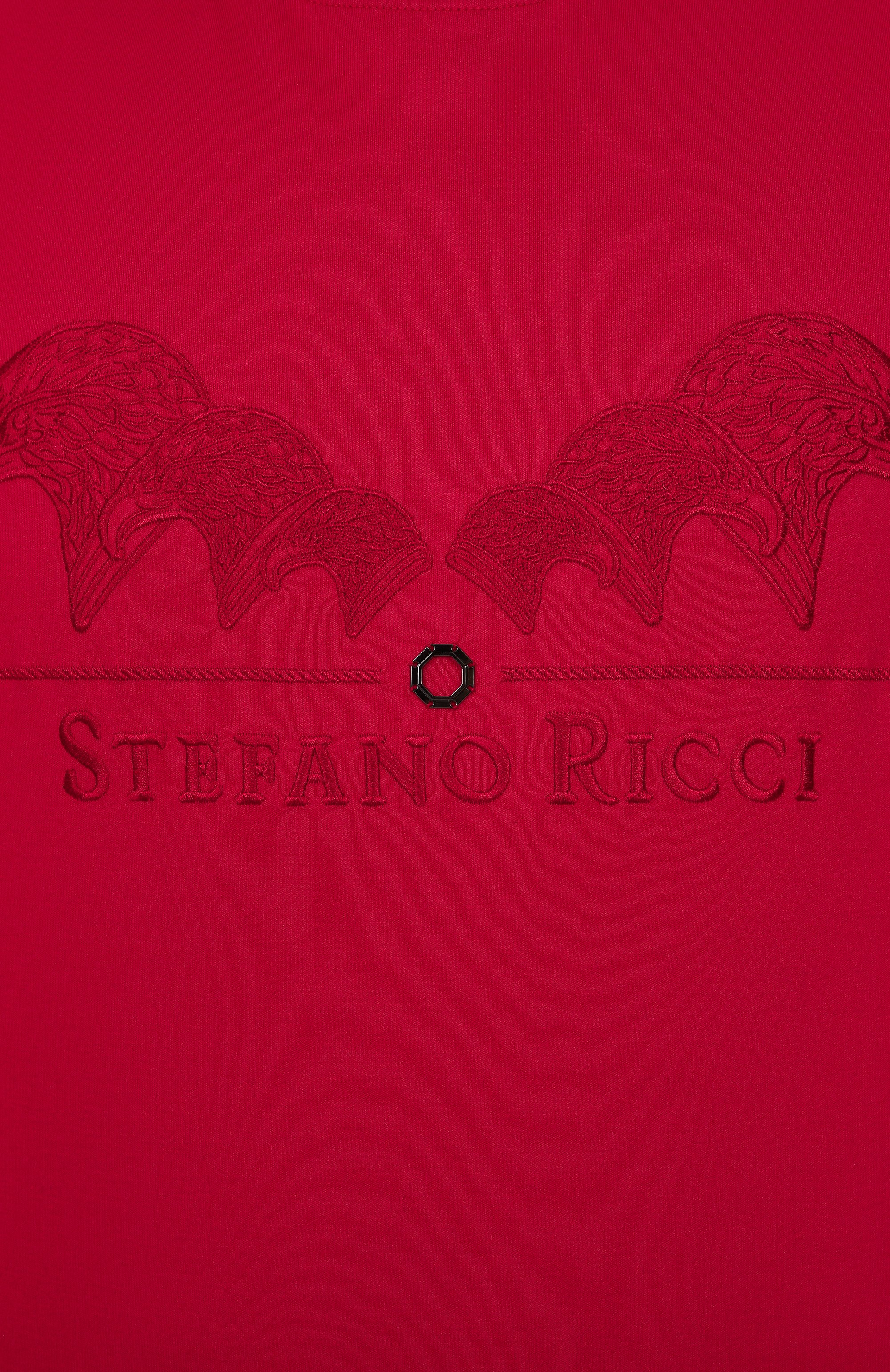 Хлопковая футболка STEFANO RICCI, арт. MNH5103980/LUXT, фото 6