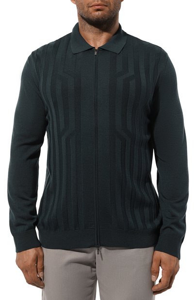 Кардиган из шерсти и шелка ZILLI, арт. KZPC01M0230VCRS00, фото 3