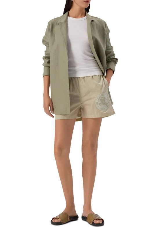 Шлепанцы Dive Burberry 8102139 Бежевый  8102139 Фото 2