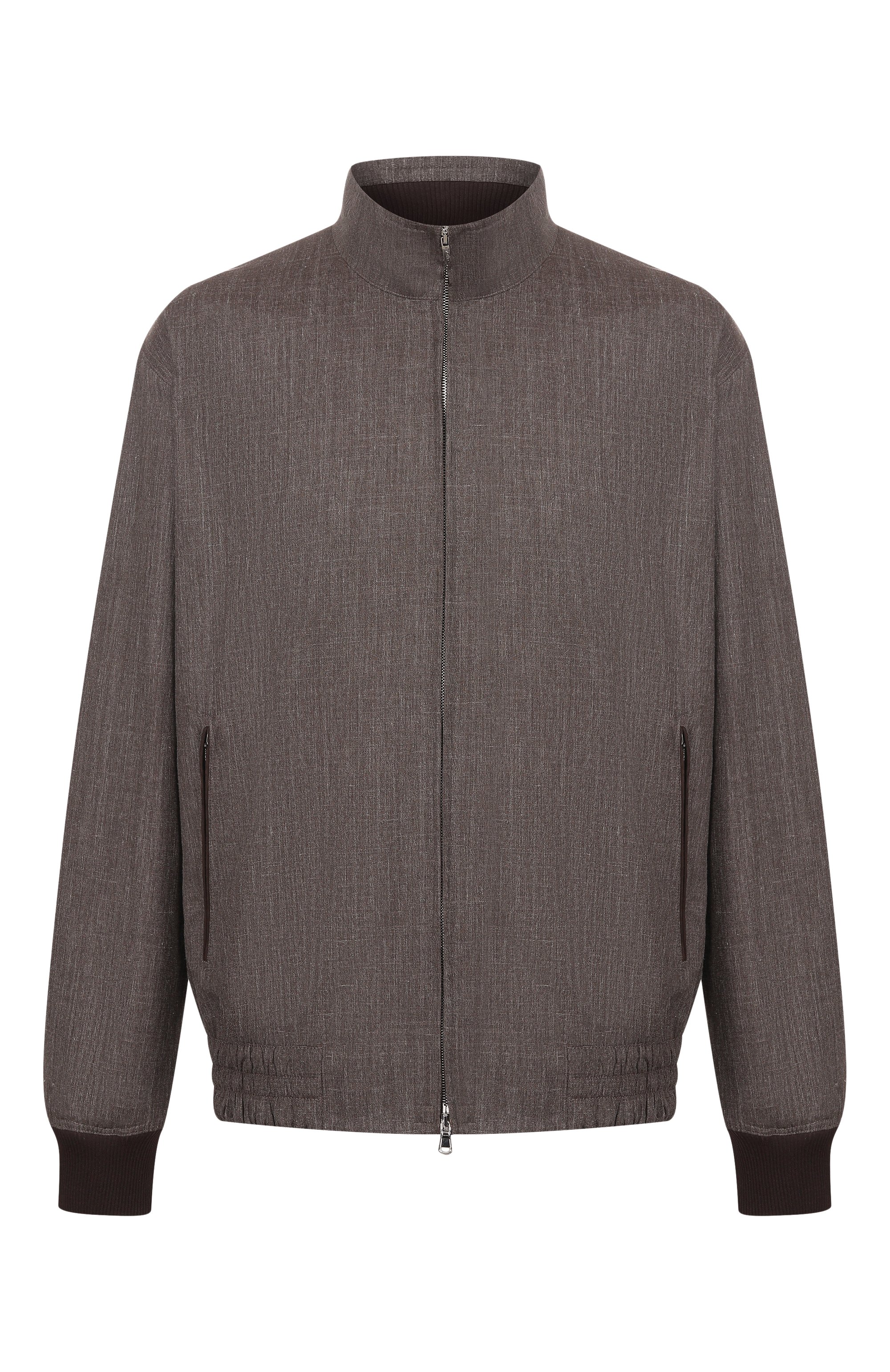 Бомбер из шерсти и шелка CORTIGIANI, арт. 4AG625, фото 1