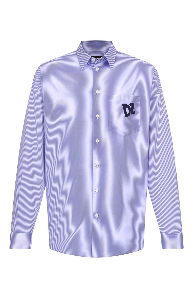 Хлопковая рубашка DSQUARED2, арт. S78DM0043/D35285, фото 1