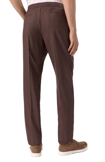 Брюки из шерсти и шелка MARCO PESCAROLO, арт. CHIAIA/5122/52, фото 4