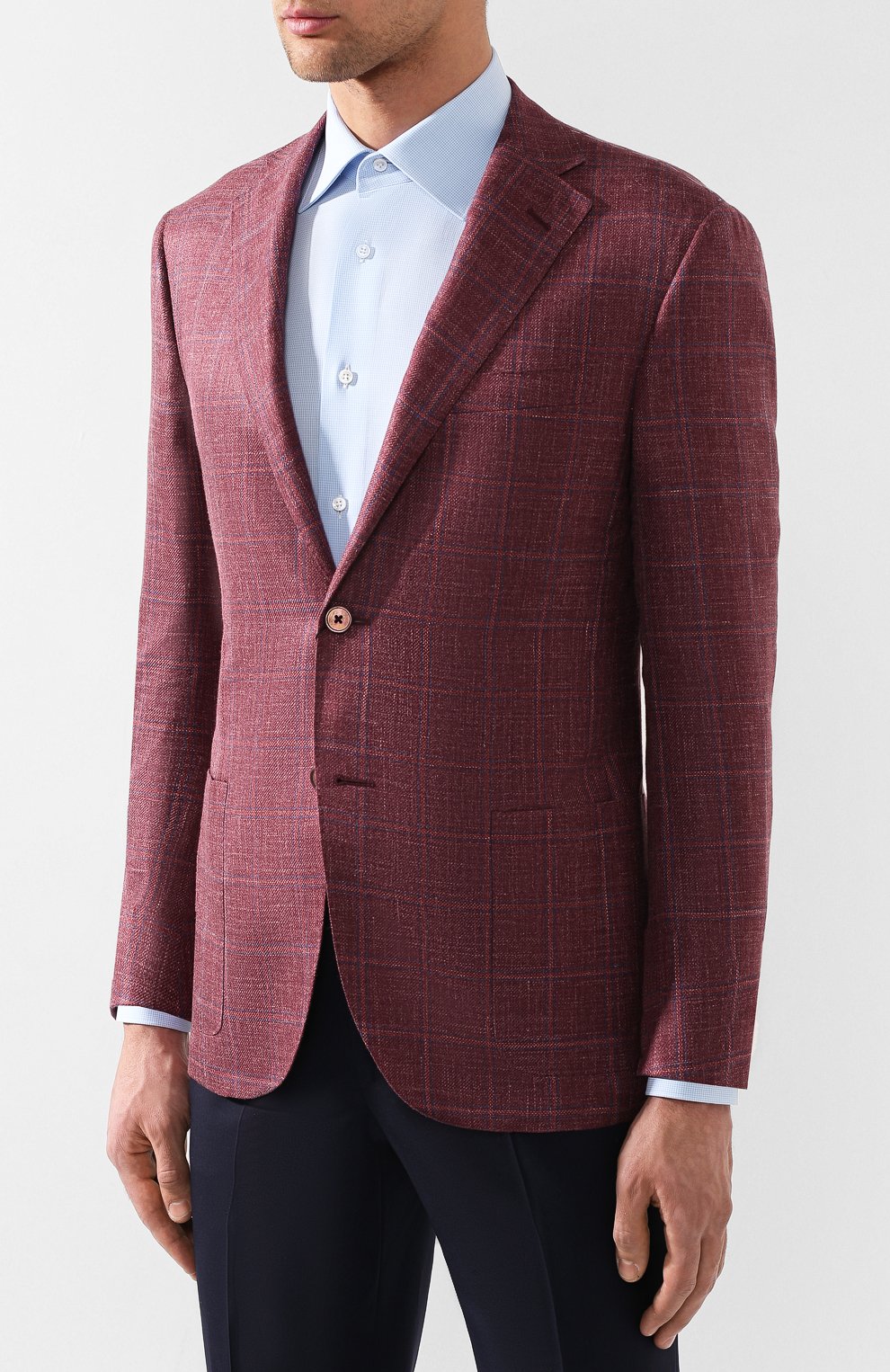 Пиджак из смеси шелка и кашемира CORNELIANI, арт. 83X240-9116603/90, фото 3