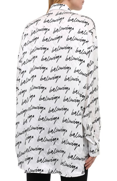 Шелковая рубашка BALENCIAGA, арт. 623037/TILU6, фото 5