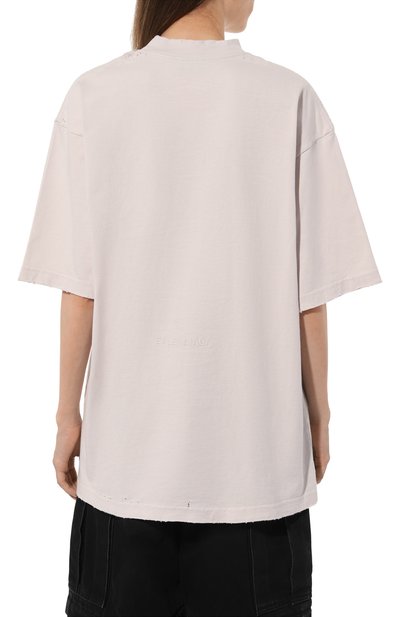 Хлопковая футболка BALENCIAGA, арт. 764235/TQVR9, фото 4