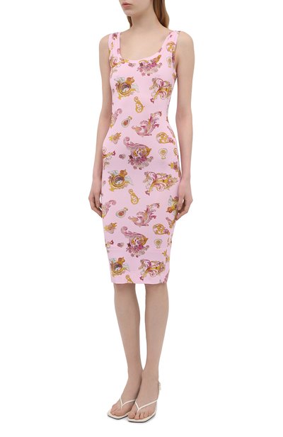 Платье из вискозы VERSACE JEANS COUTURE, арт. D2HWA409-WDP946/S0020, фото 3