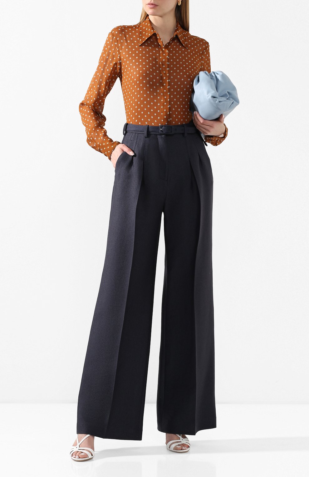 Шелковая блузка DRIES VAN NOTEN, арт. 201-10750-9410, фото 2