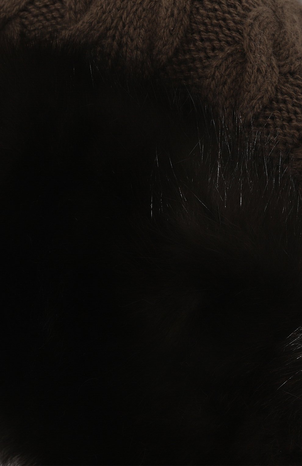 Шапка-ушанка из меха соболя BLACK SABLE, арт. BS-47CF1, фото 4