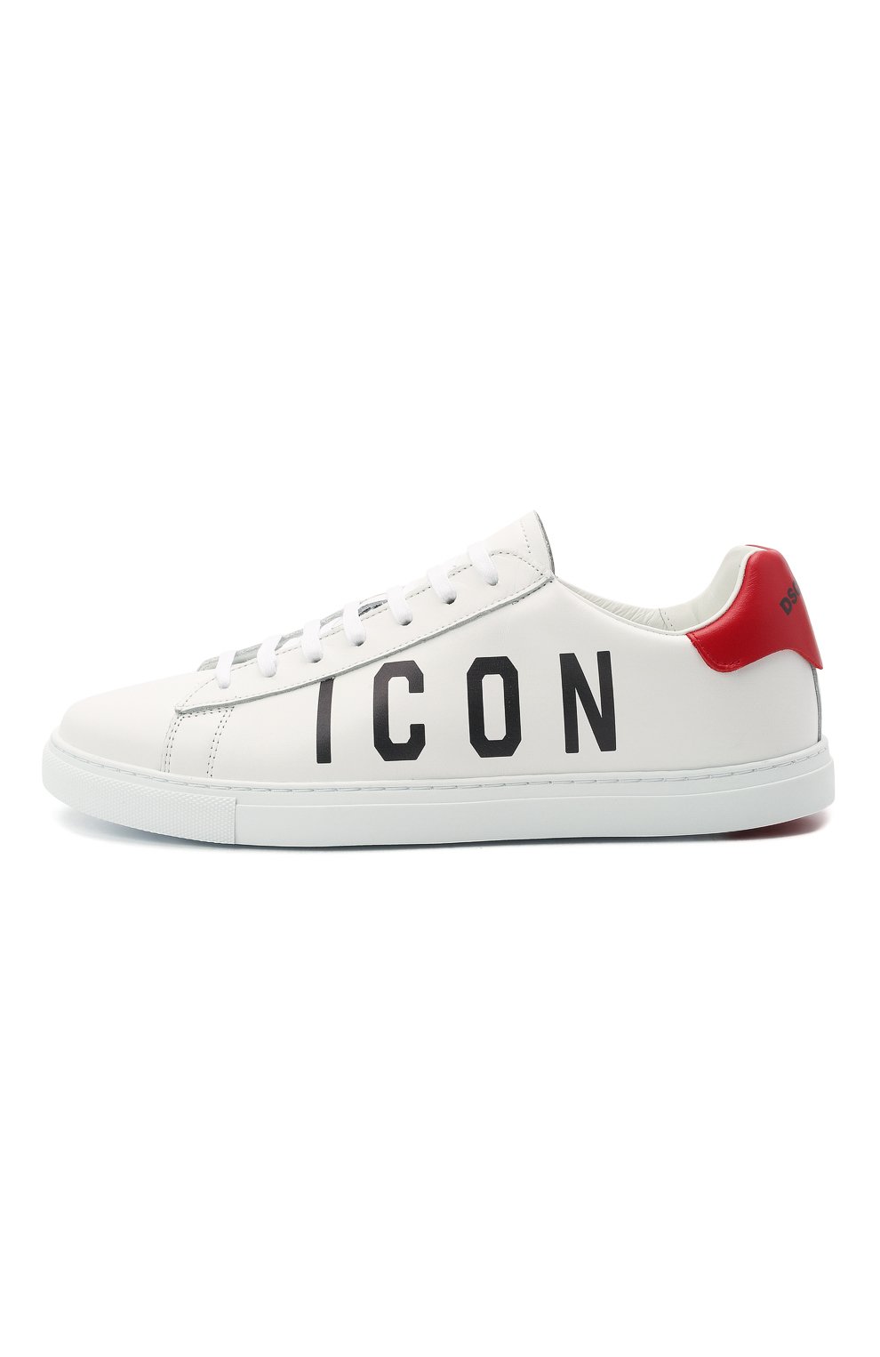 Кожаные кеды icon DSQUARED2, арт. SNM0005 01502228, фото 3