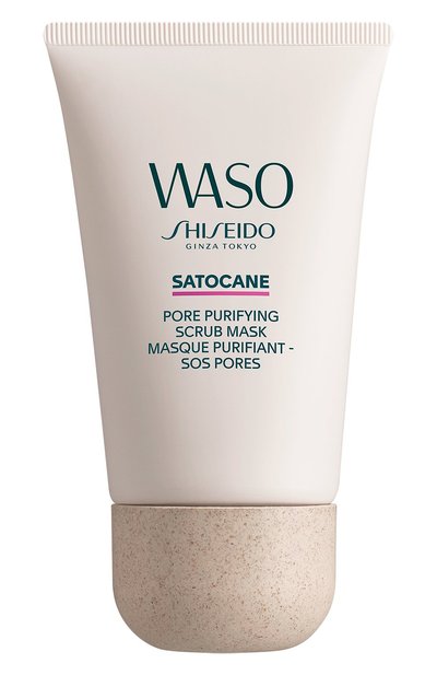 Женское маска-скраб для глубокого очищения пор waso satocane (80ml) SHISEIDO, арт. 17881SH