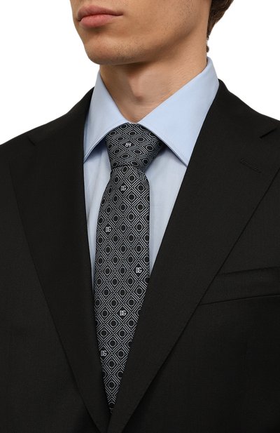Шелковый галстук DOLCE & GABBANA, арт. GT149E/G0WS0, фото 2