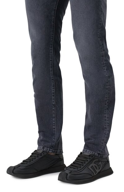 Комбинированные кроссовки dg cushion DOLCE & GABBANA, арт. CS2288/AF992, фото 3