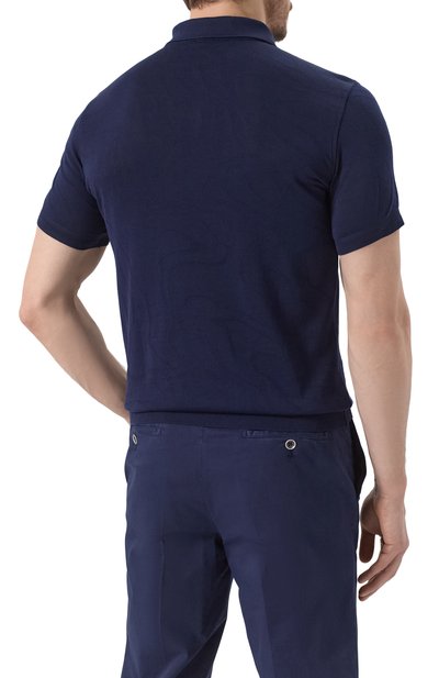 Хлопковое поло CORNELIANI, арт. 25G520-2525009, фото 4