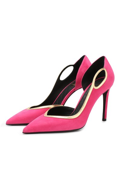 Замшевые туфли miley BALMAIN, арт. SN1C121/LVKN, фото 1