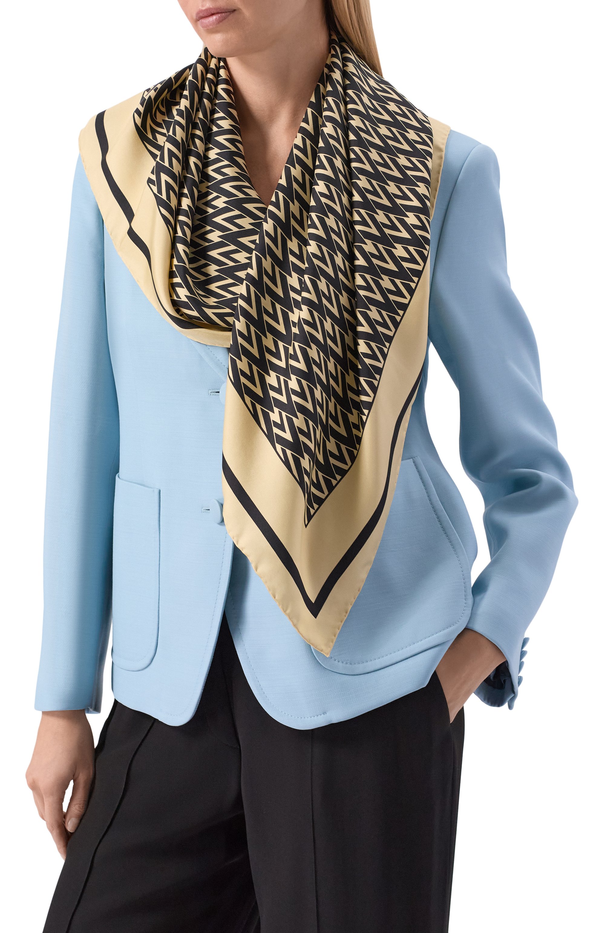 Шелковый платок VALENTINO, арт. 8W2EI114/SHT, фото 2