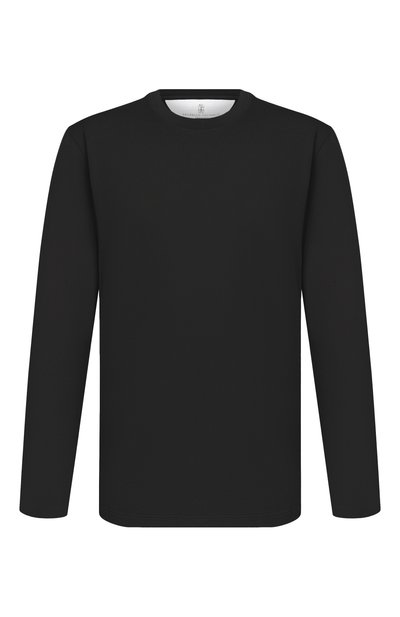Мужская хлопковый лонгслив BRUNELLO CUCINELLI, арт. M0B137407