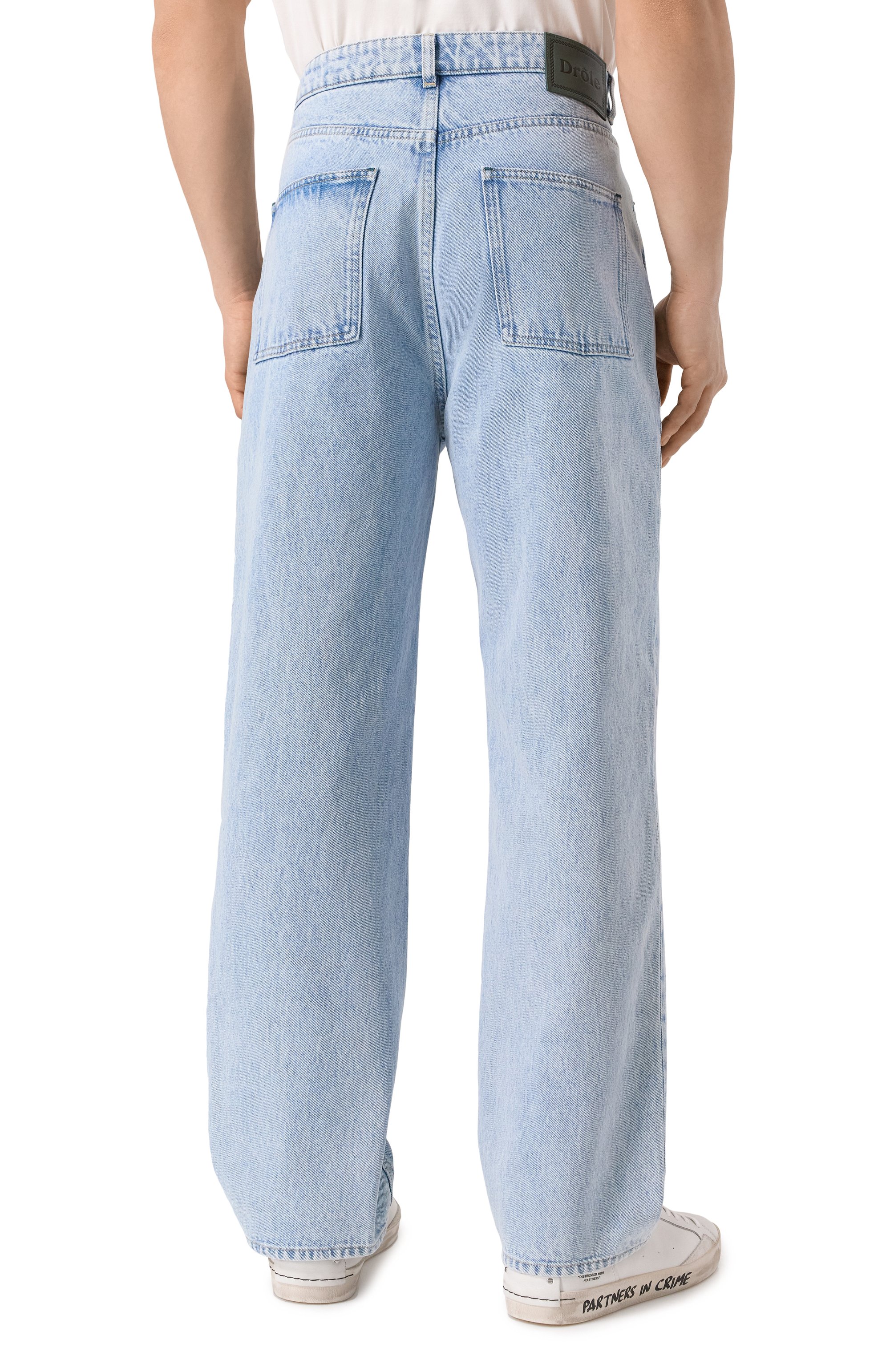 Джинсы DROLE DE MONSIEUR, арт. PERM-BP164-C0123-LBE, фото 4