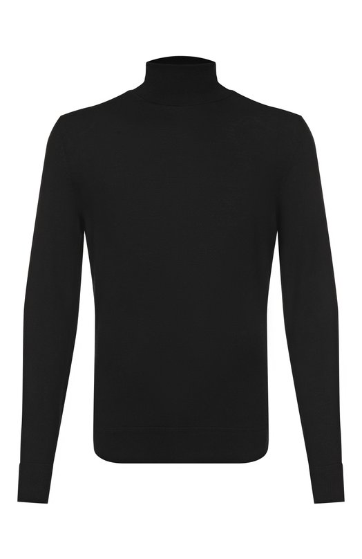 Шерстяная водолазка Van Laack VL-SAINI-F/S00176 Чёрный VL-SAINI-F/S00176
