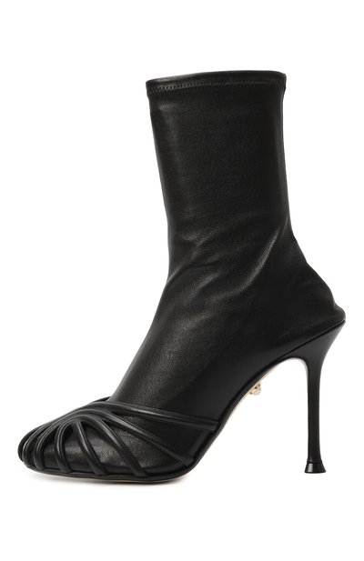 Кожаные ботильоны iman 95 ALEVI MILANO, арт. L26W7010.R.1044997/GLAM NAPPA STRETCH, фото 4