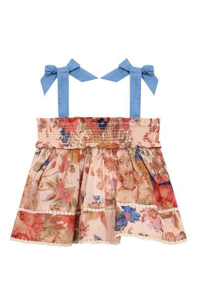 Хлопковый топ ZIMMERMANN, арт. 5061TRS242