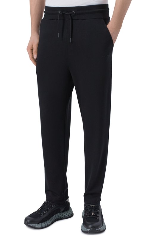 Брюки из вискозы Kiton UMM0750 Чёрный  UMM0750 Фото 3