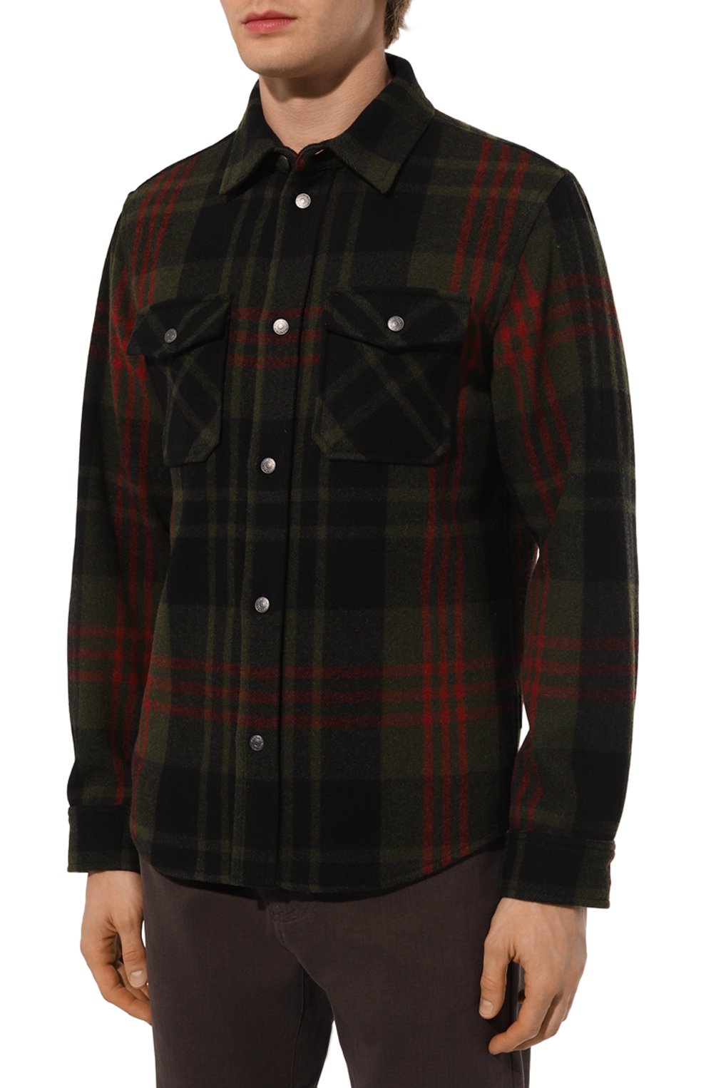 Шерстяная рубашка WOOLRICH, арт. CFWOOS0065MRUT3093, фото 3