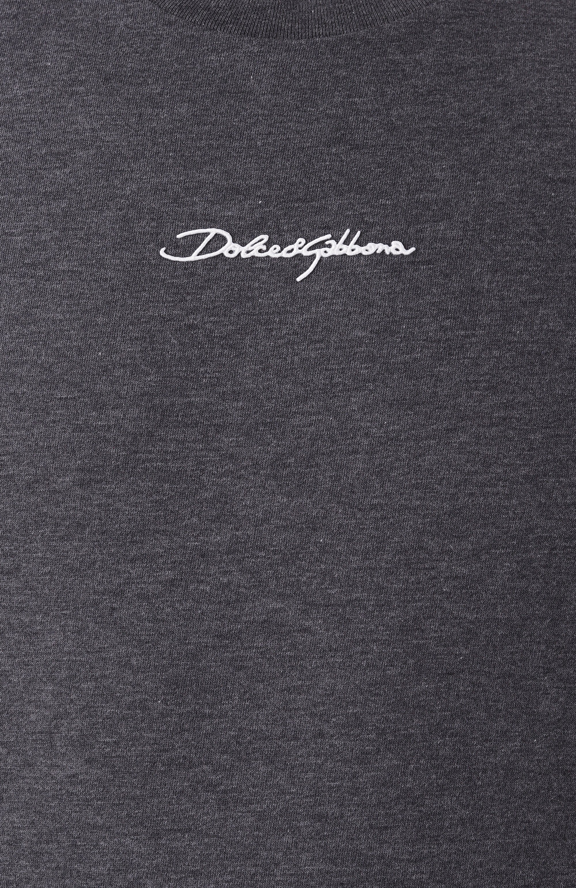 Хлопковая футболка DOLCE & GABBANA, арт. G8RN8Z/G7NUB, фото 6