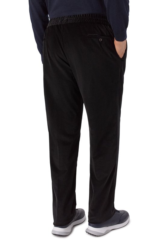 Вельветовые брюки Zilli CPA00FM013152010U_001 Чёрный  CPA00FM013152010U_001 Фото 4